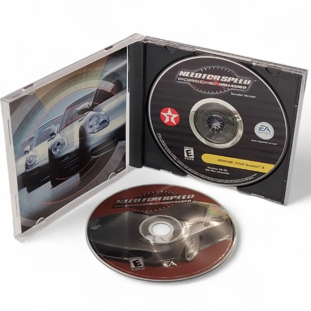 Need for Speed: Porsche Unleashed (PC, 2000) 5th Installment Of Series Racing. T